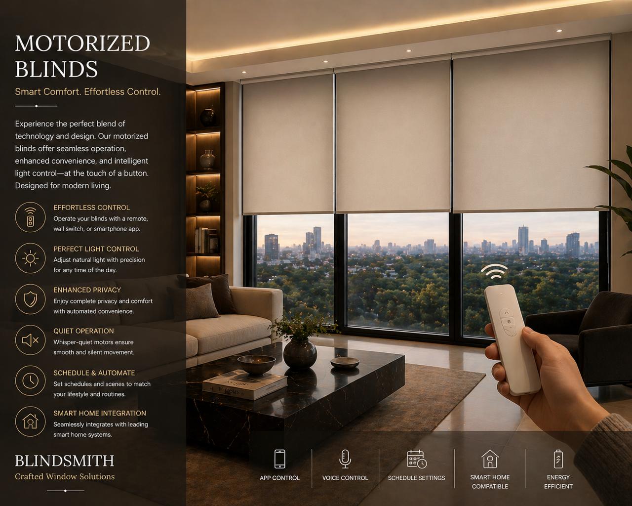 Motorized Blinds